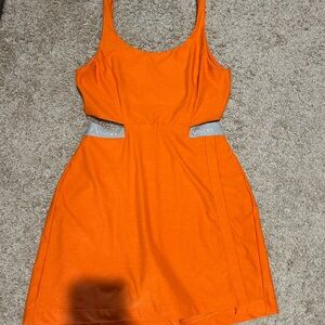 Orange Outdoor Voices Athletic Dress
